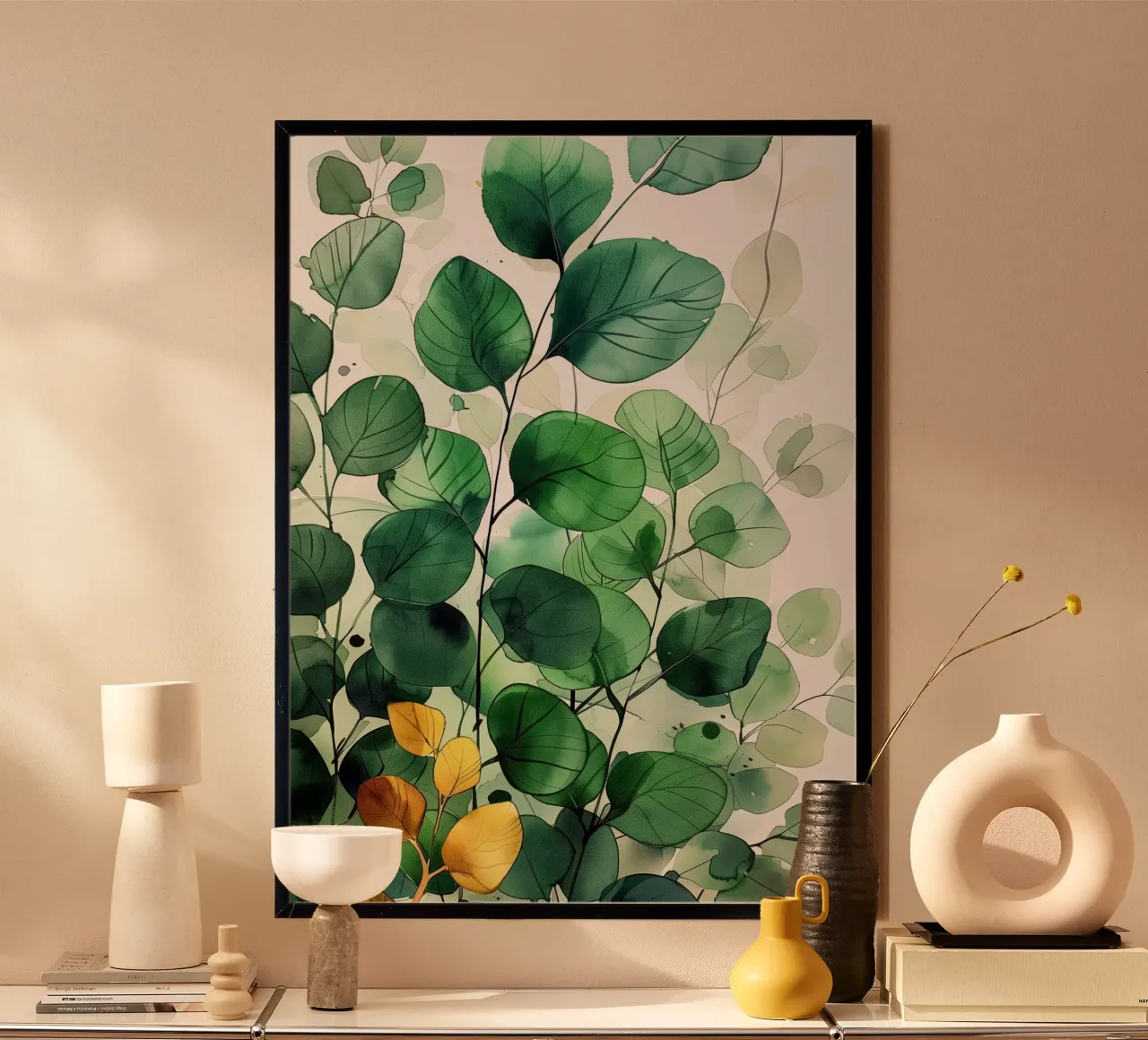 Natura fiori e foglie ad acquerello carta hahnemühle da Justyna Jaszke JBJart