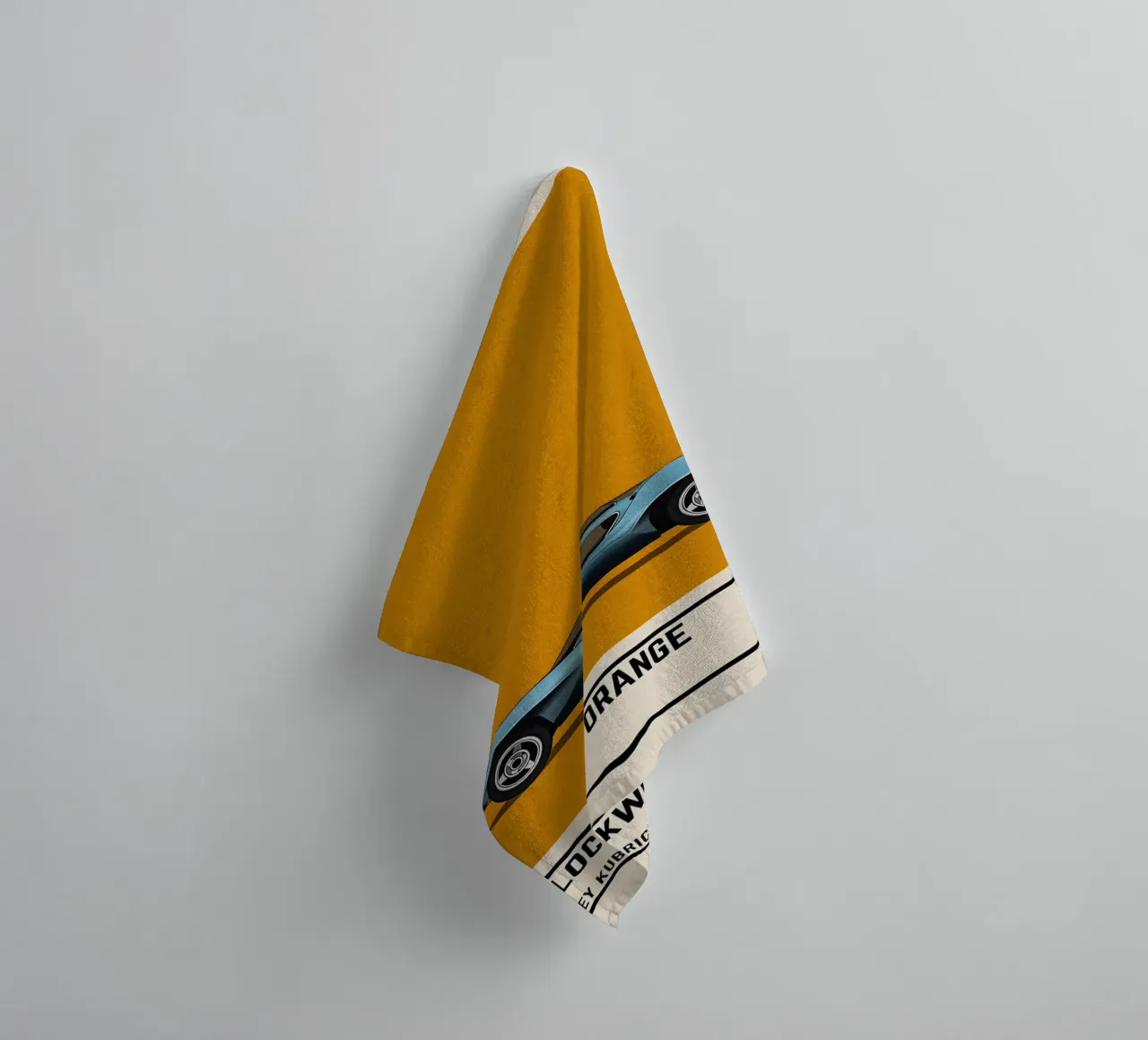 A Clockwork Orange car movie asciugamano da bagno da TheArtstudio