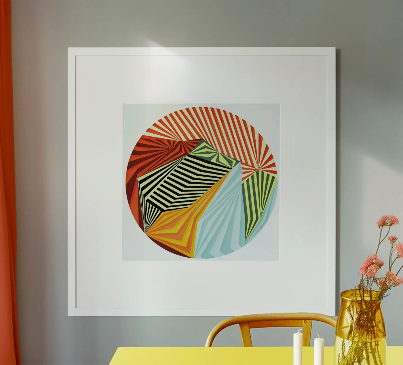 Yaipei poster da Abstract Joy