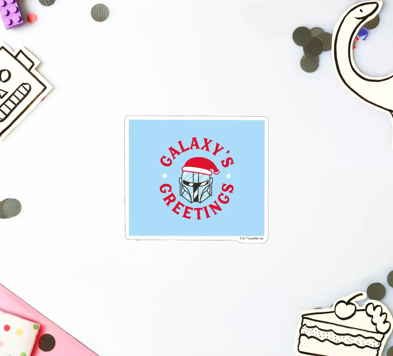 GALAXY'S GREETINGS Sticker von Star Wars - Sticker Shop