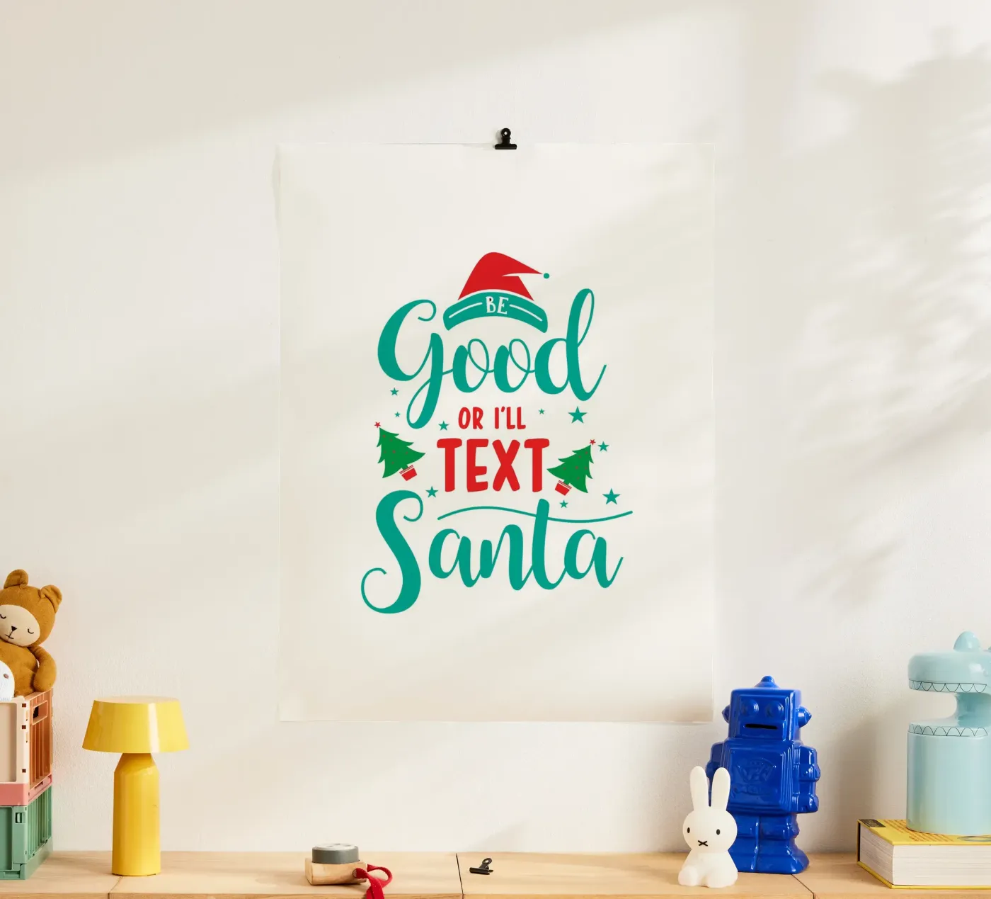 Funny Santa poster da Dreamer10