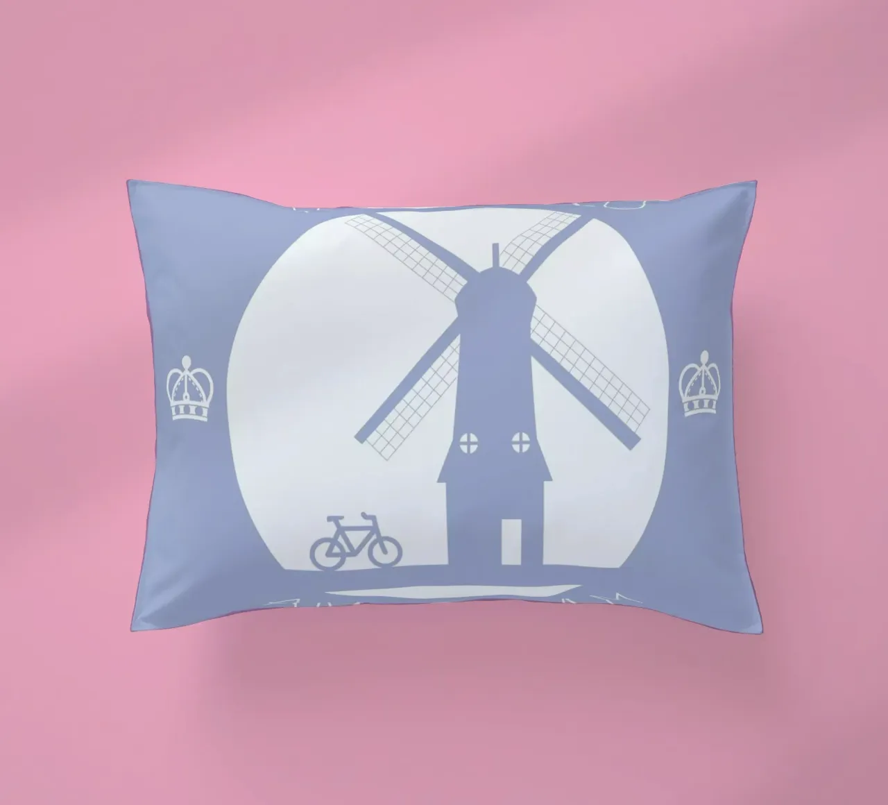 Amsterdam bleu cuscino da P'tit Vélo