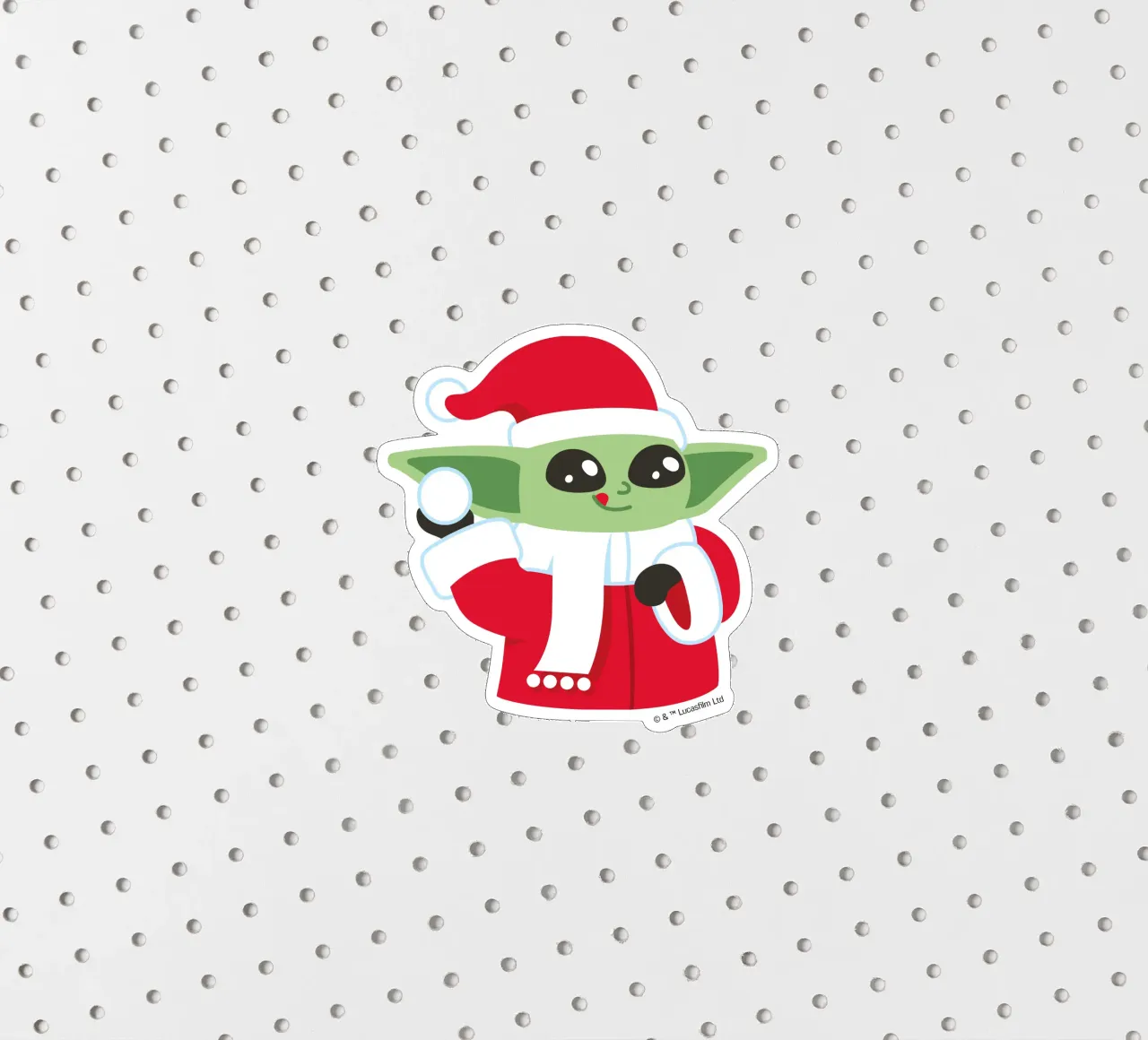 SANTA GROGU Sticker von Star Wars - Sticker Shop