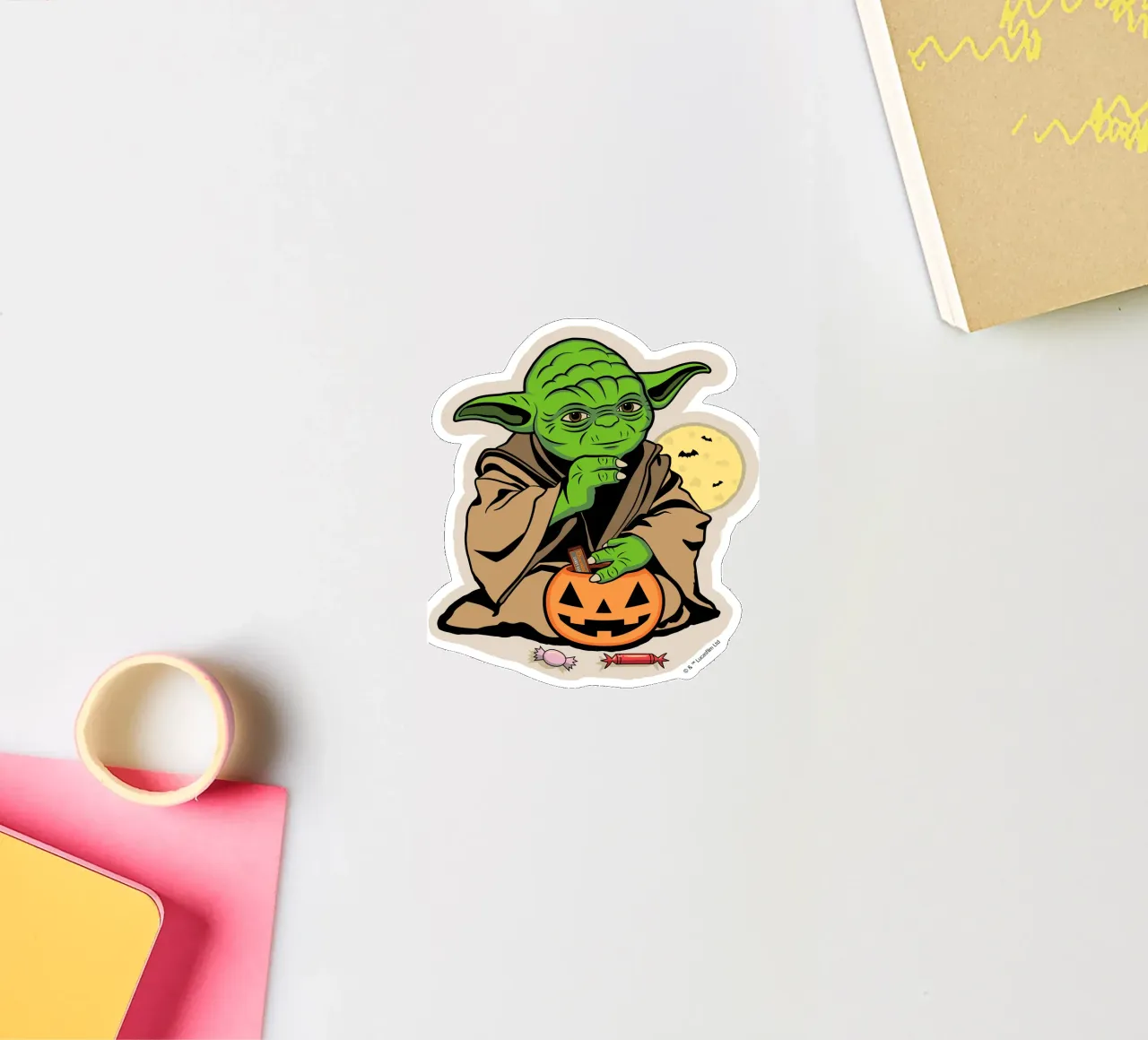 Joda Halloween Sticker von Star Wars - Sticker Shop