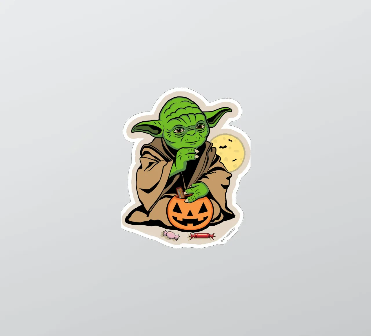 Joda Halloween sticker by Star Wars - Sticker Shop