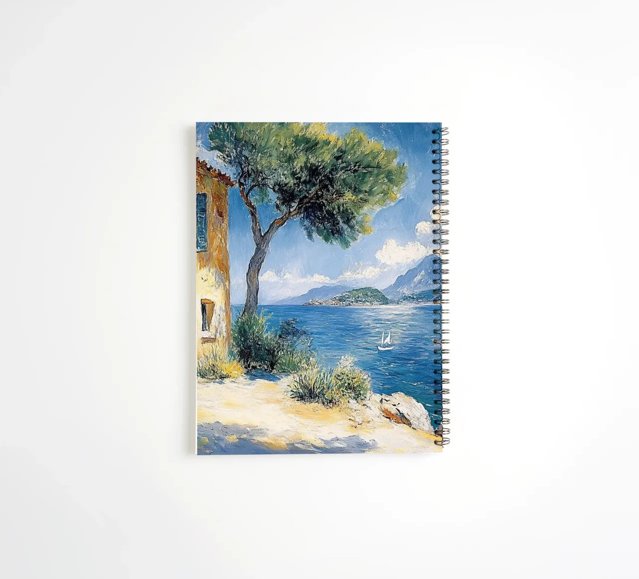 Matisse ha ispirato "Echi di colore e di luce". diario ad anelli da Nikis Art Studio