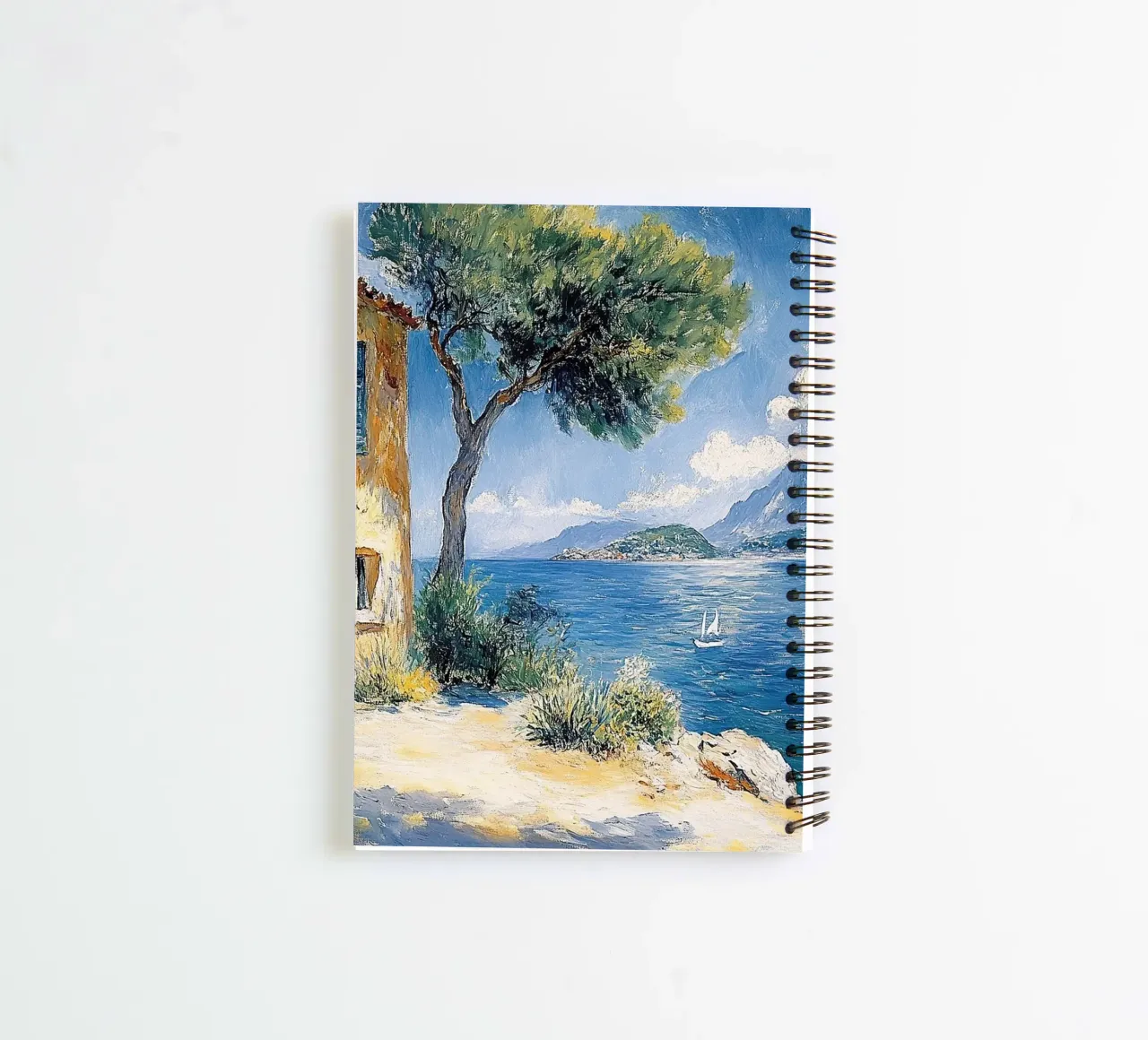 Matisse ha ispirato "Echi di colore e di luce". diario ad anelli da Nikis Art Studio