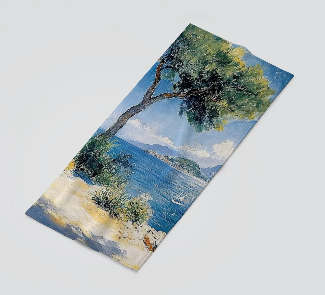Matisse ha ispirato "Echi di colore e di luce". telo mare da Nikis Art Studio
