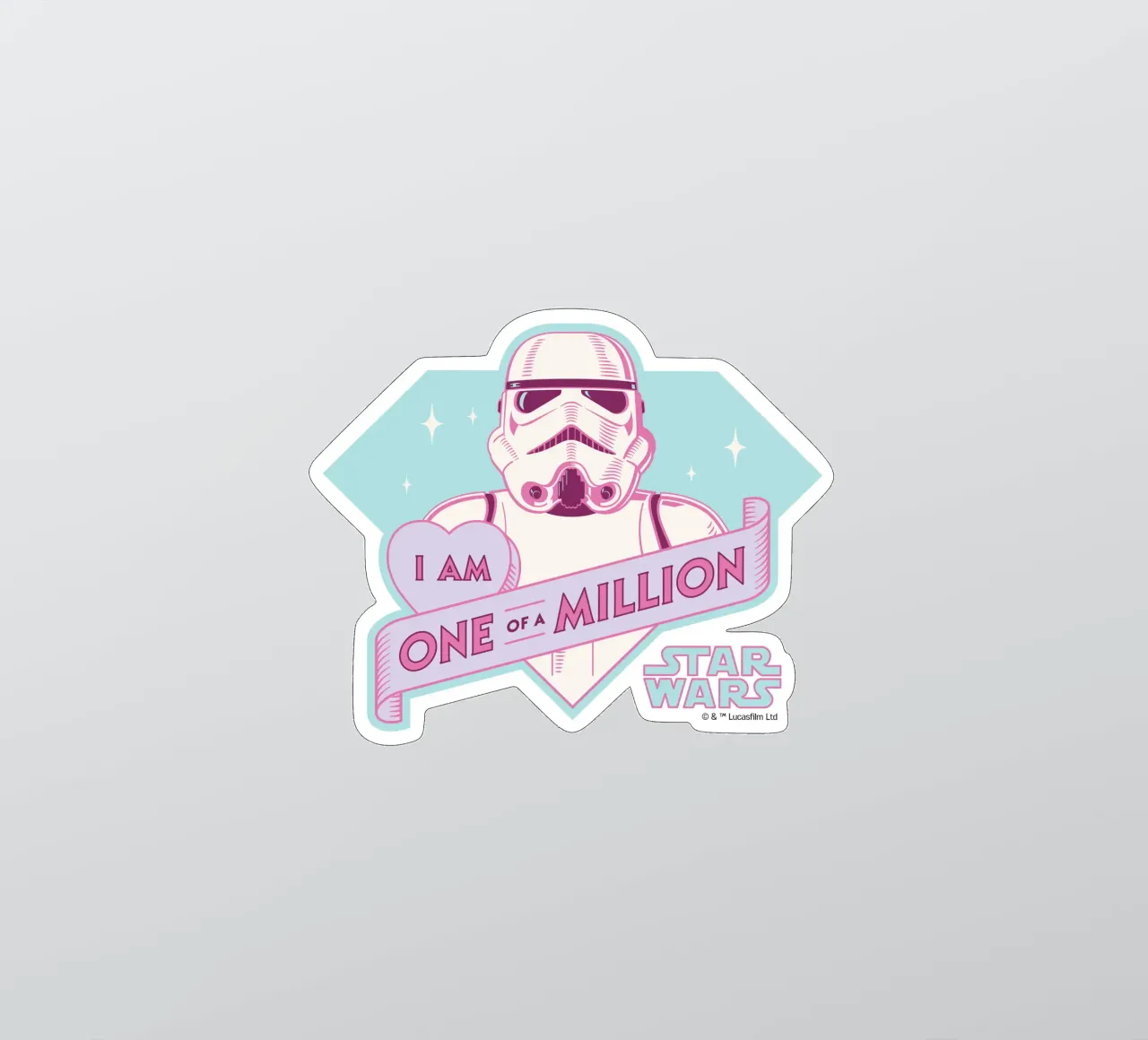 one of a million Sticker von Star Wars - Sticker Shop