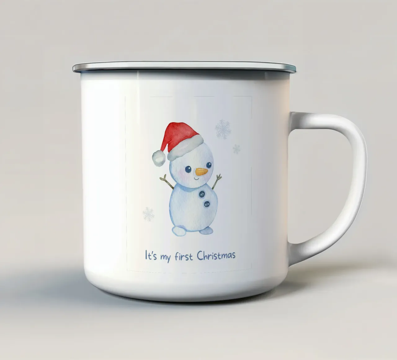 First Christmas tazza in smalto da Dreamer10