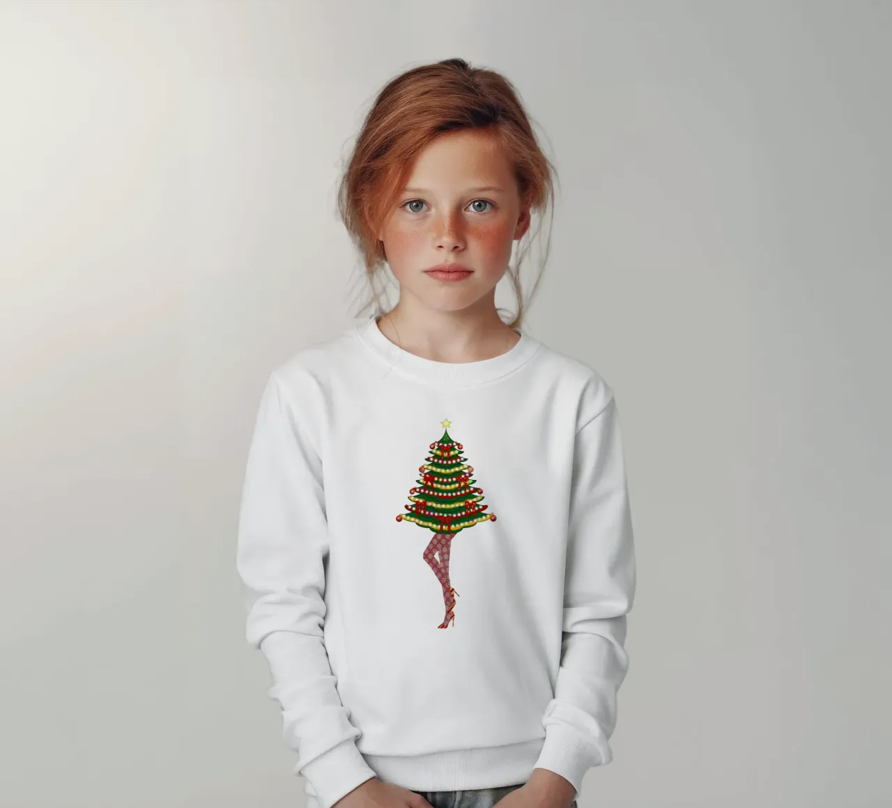 SUPPORTO PER ALBERO DI NATALE felpa bambino da ARTOMATIC