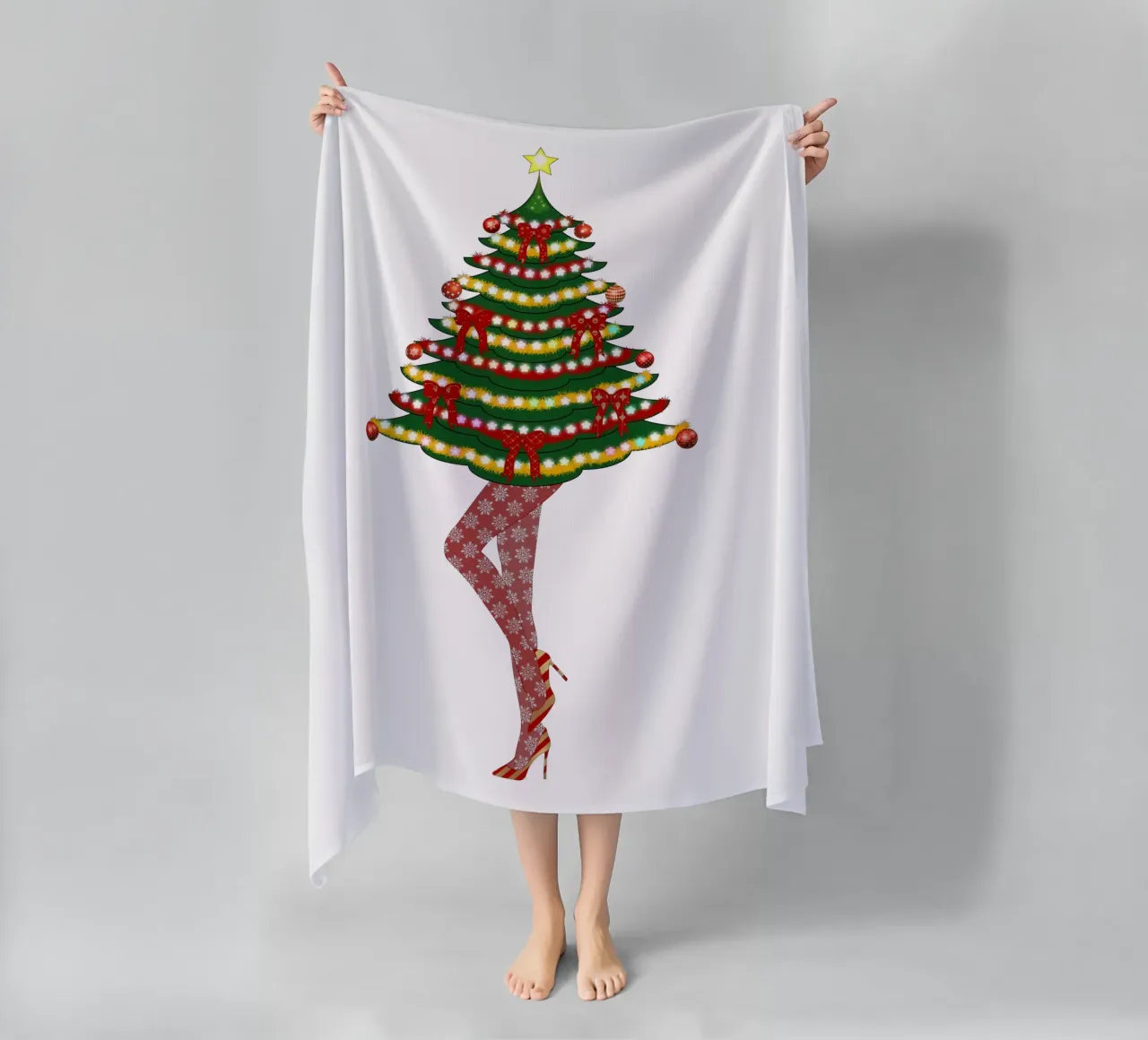 SUPPORTO PER ALBERO DI NATALE telo mare da ARTOMATIC