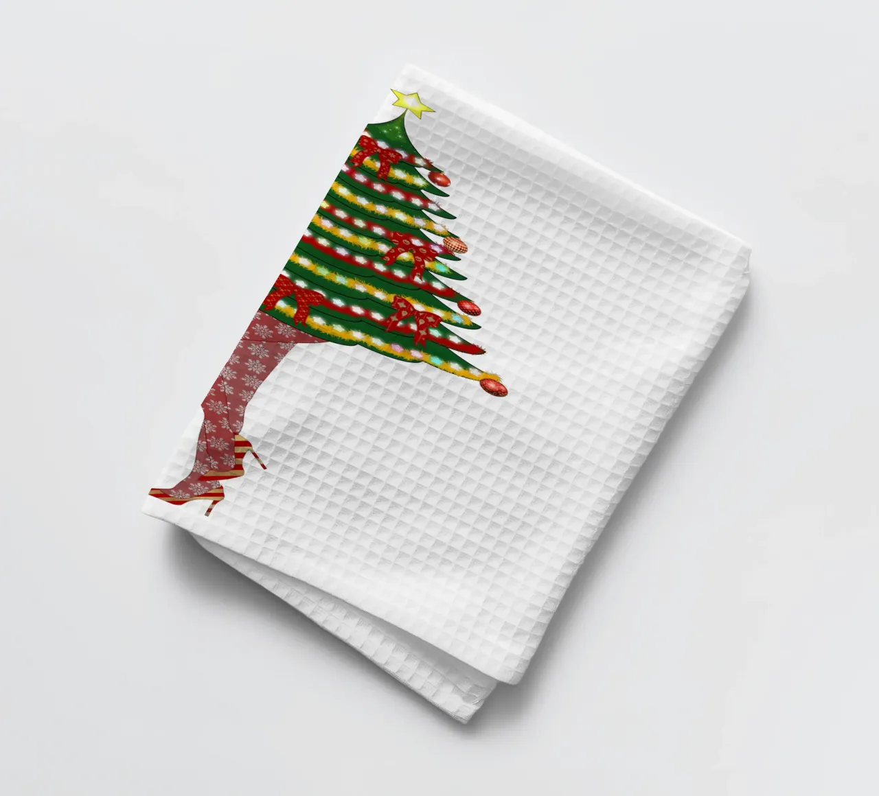 SUPPORTO PER ALBERO DI NATALE canovaccio da cucina da ARTOMATIC