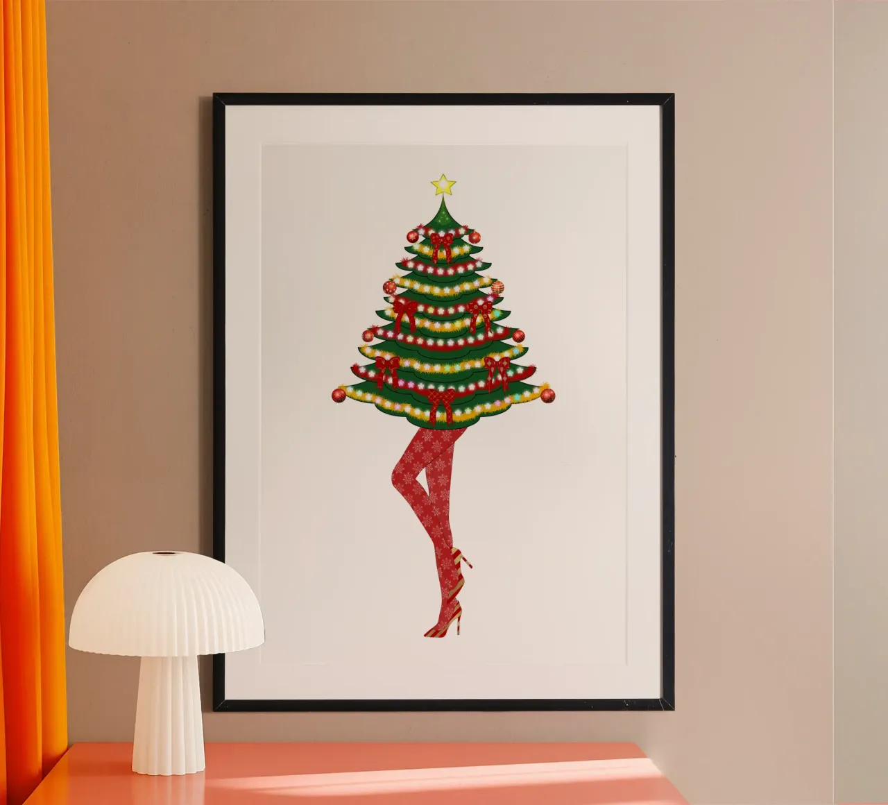 SUPPORTO PER ALBERO DI NATALE carta hahnemühle da ARTOMATIC