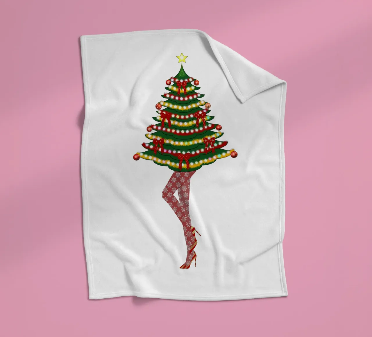 SUPPORTO PER ALBERO DI NATALE coperta in pile da ARTOMATIC