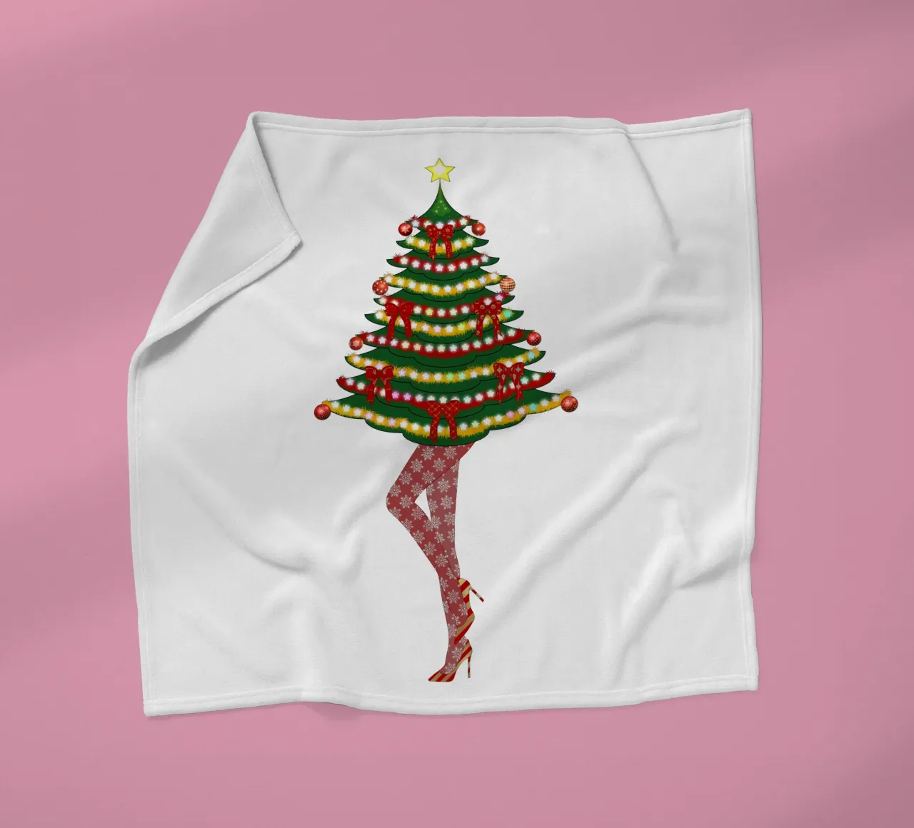 SUPPORTO PER ALBERO DI NATALE coperta in pile da ARTOMATIC