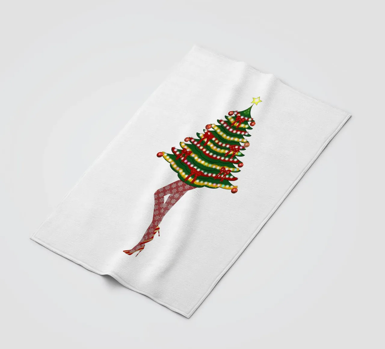 SUPPORTO PER ALBERO DI NATALE coperta in pile da ARTOMATIC
