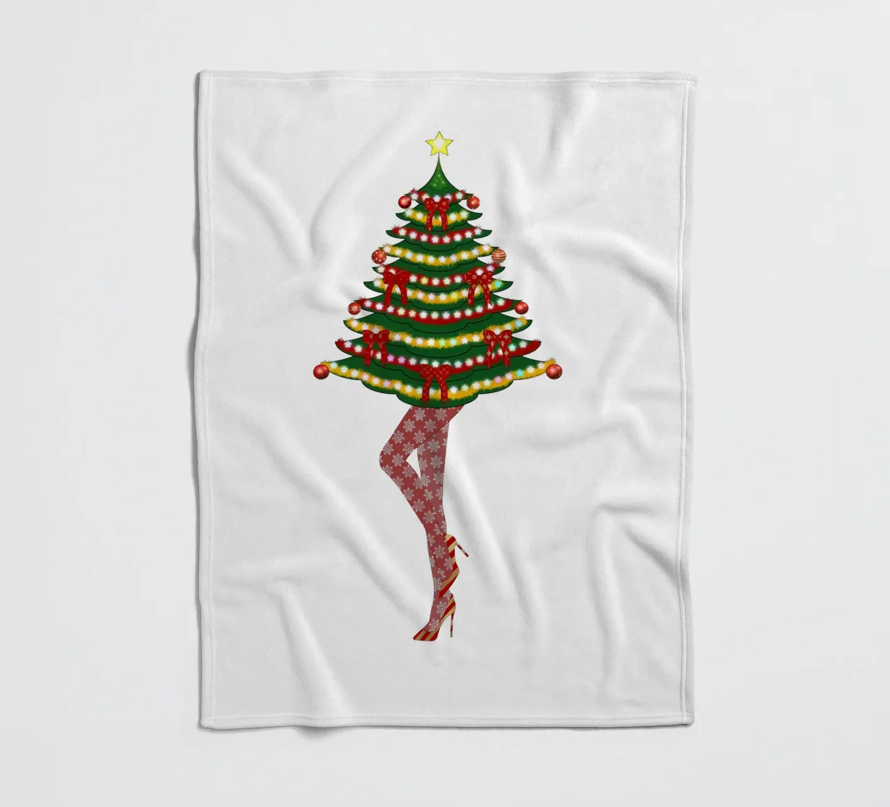 SUPPORTO PER ALBERO DI NATALE coperta in pile da ARTOMATIC