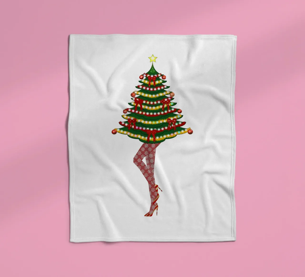 SUPPORTO PER ALBERO DI NATALE coperta in pile da ARTOMATIC