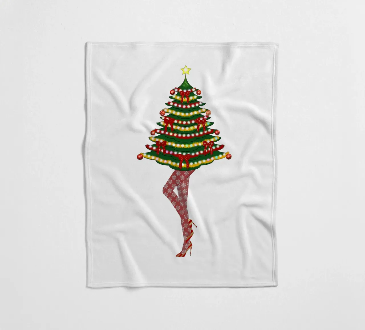 SUPPORTO PER ALBERO DI NATALE coperta in pile da ARTOMATIC
