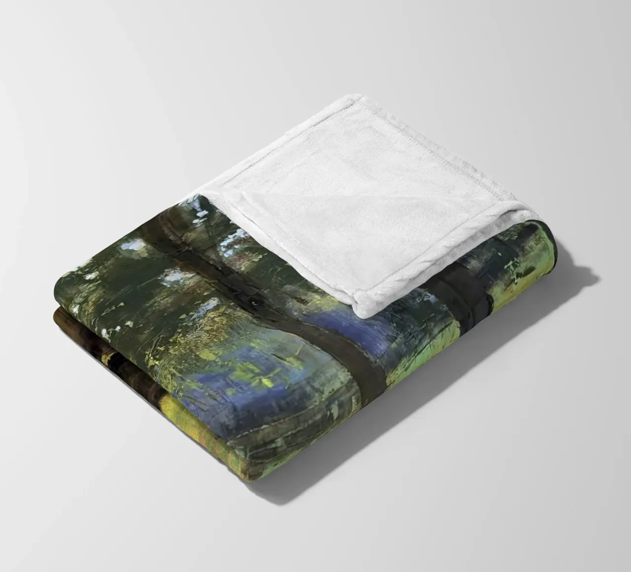 Summer. Sun. Park. fleece blanket by Eduard Warkentin Art