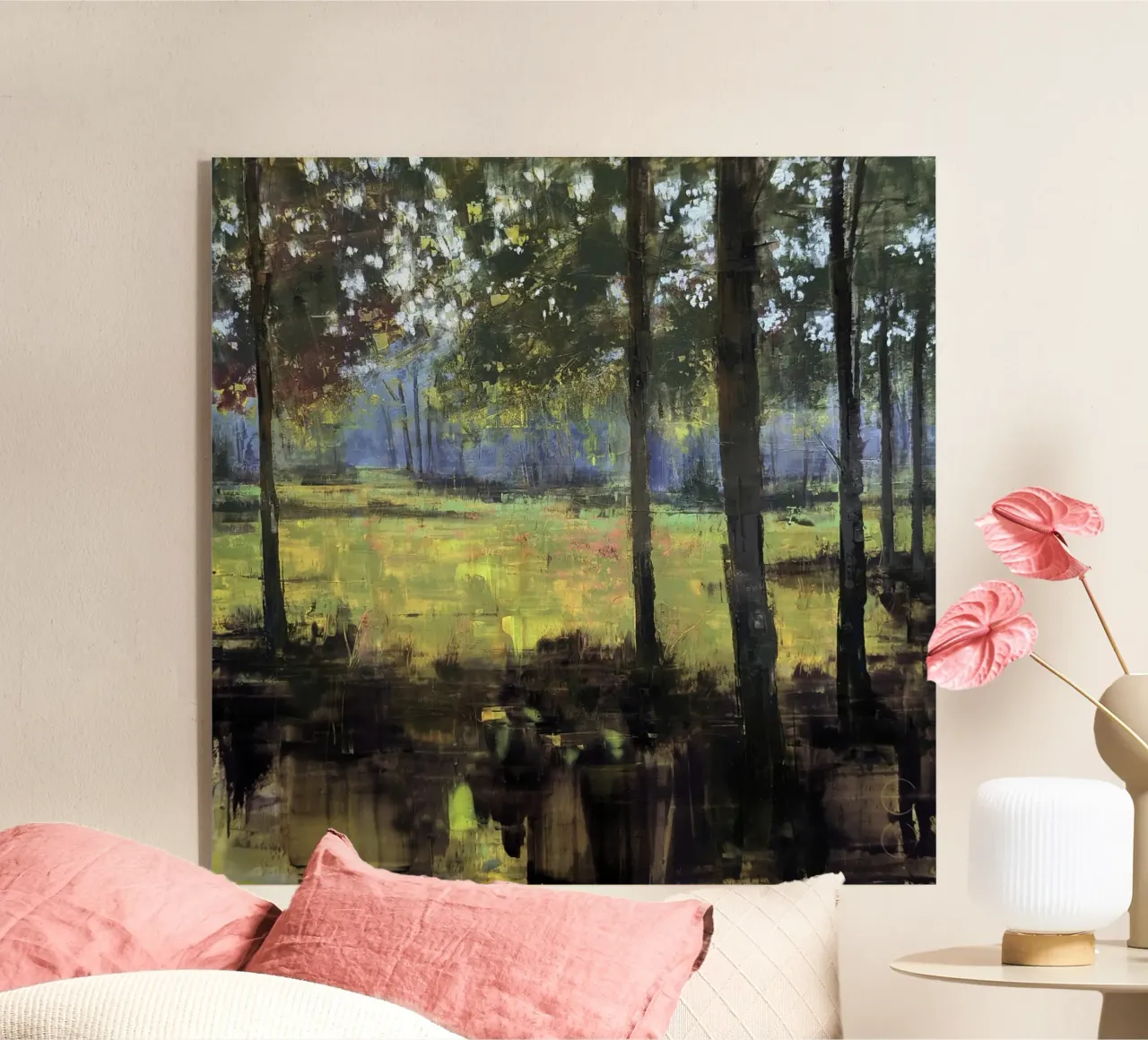 Summer. Sun. Park. plexiglass da Eduard Warkentin Art