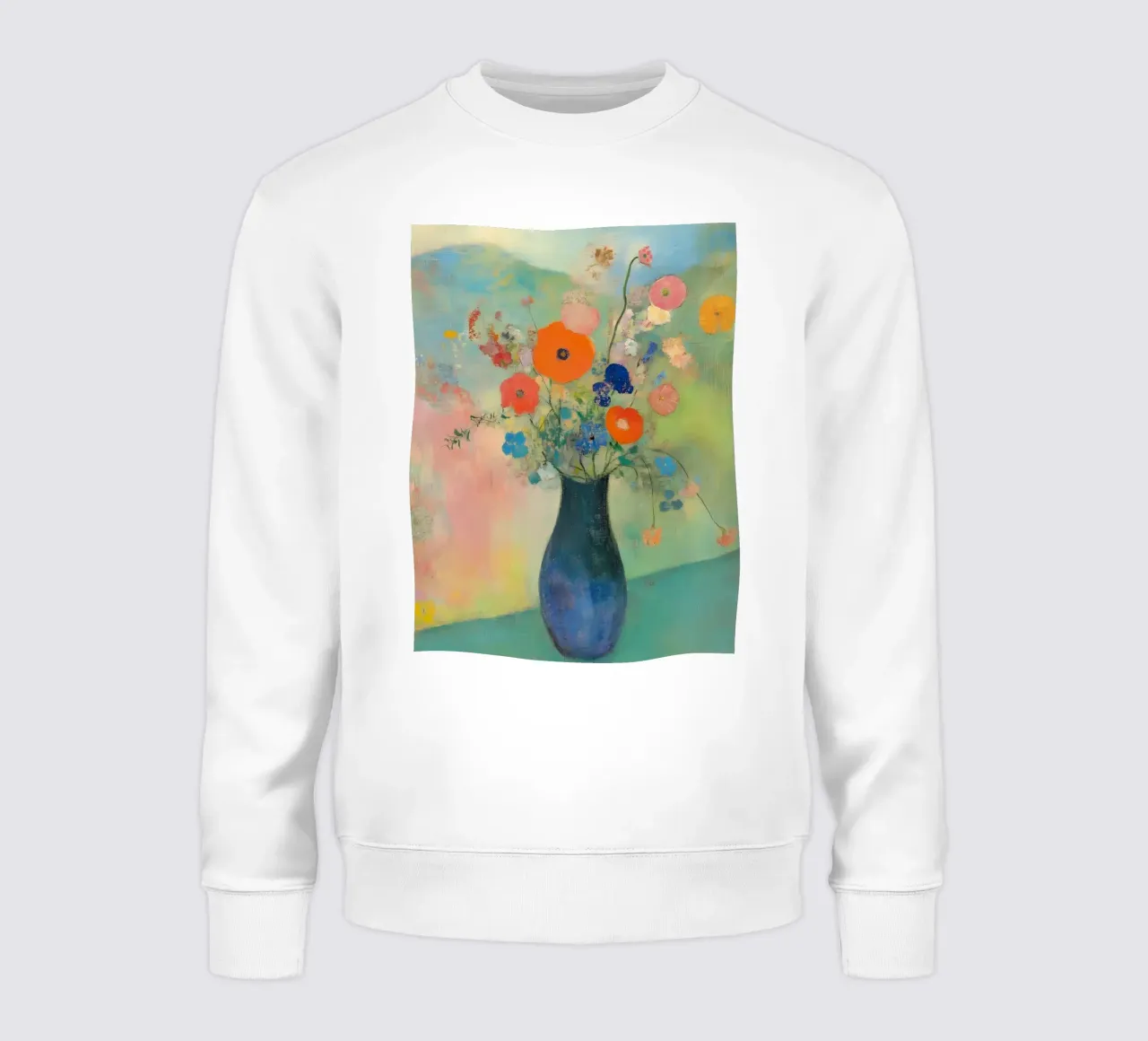 Fiori in vaso felpa da IamHomeStudio