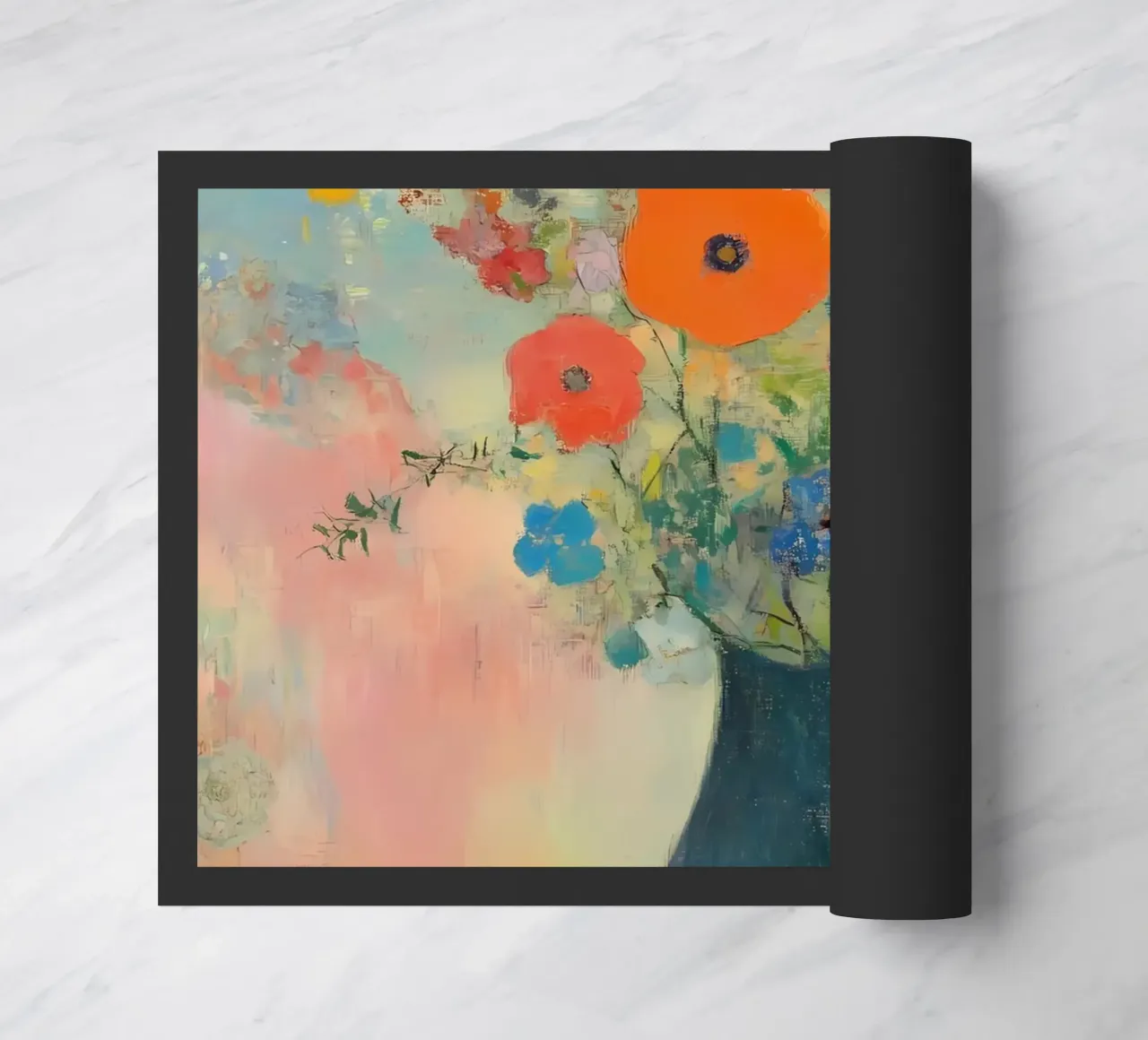 Fiori in vaso zerbino da IamHomeStudio