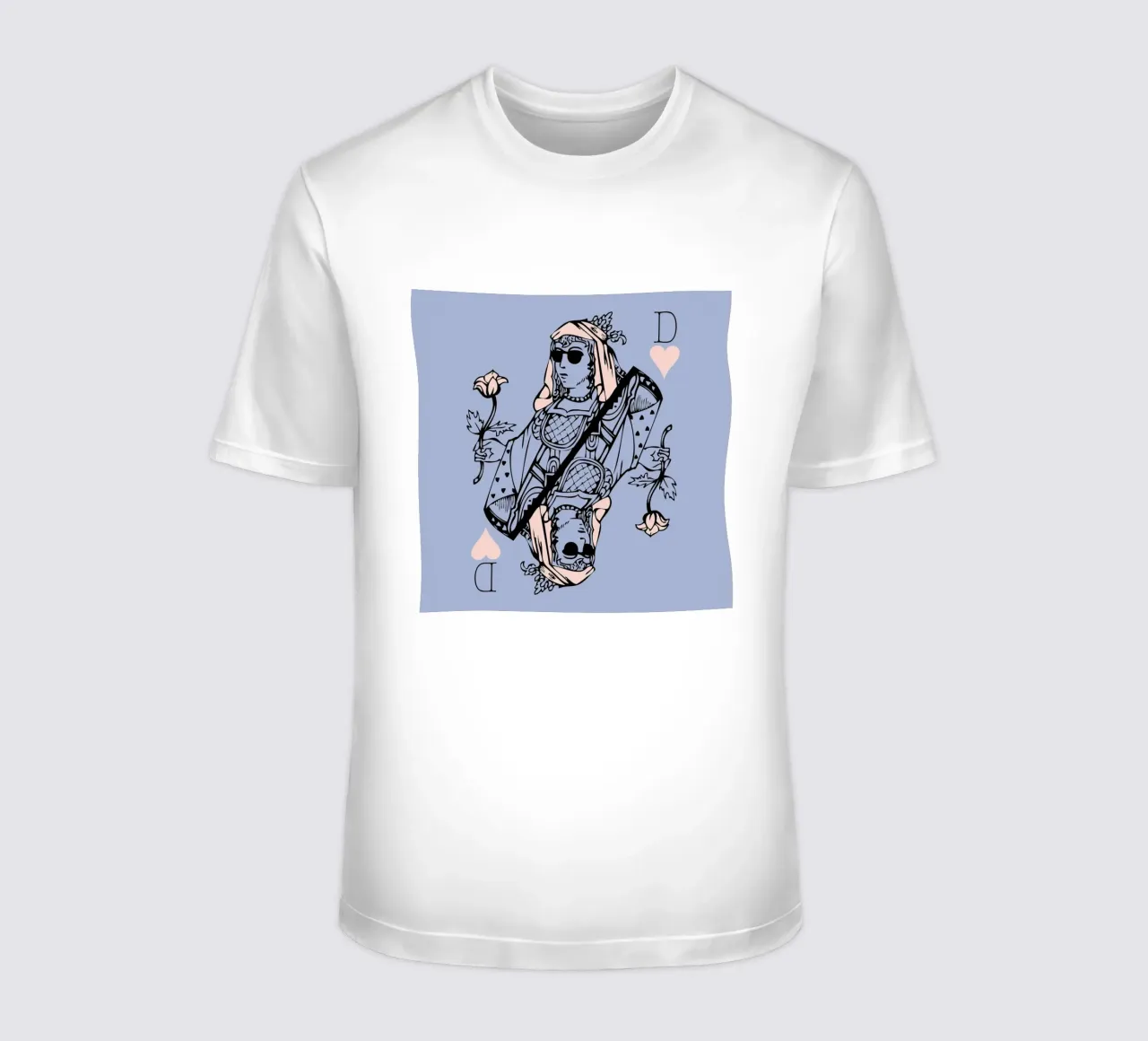 Reine de cœur t-shirt van P'tit Vélo