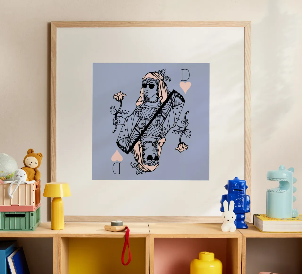 Reine de cœur poster da P'tit Vélo