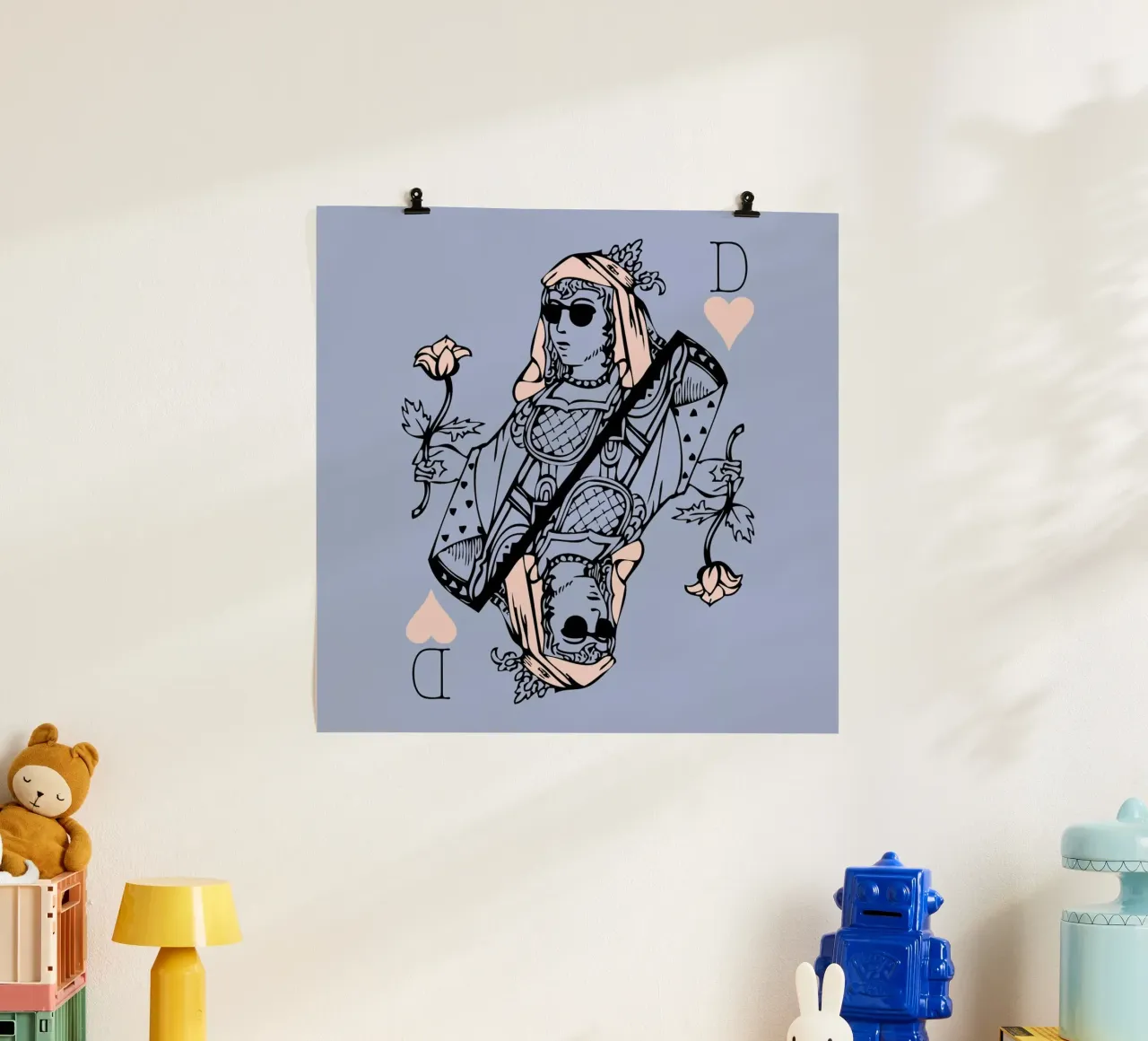Reine de cœur poster da P'tit Vélo