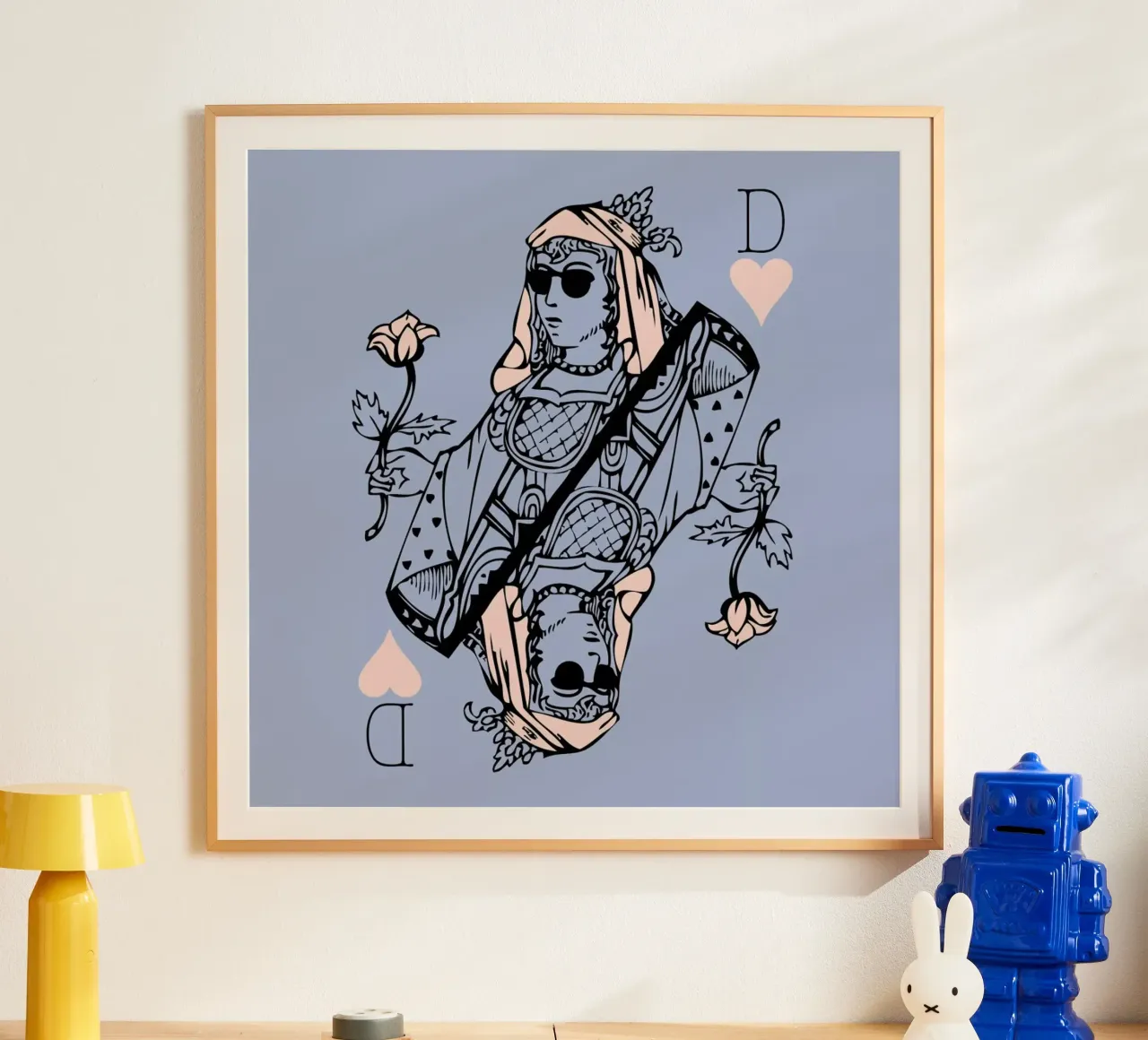 Reine de cœur poster da P'tit Vélo