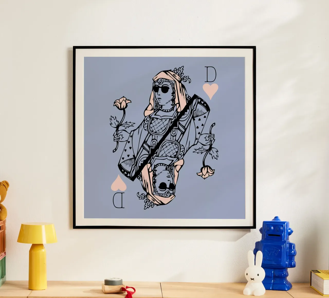 Reine de cœur poster da P'tit Vélo