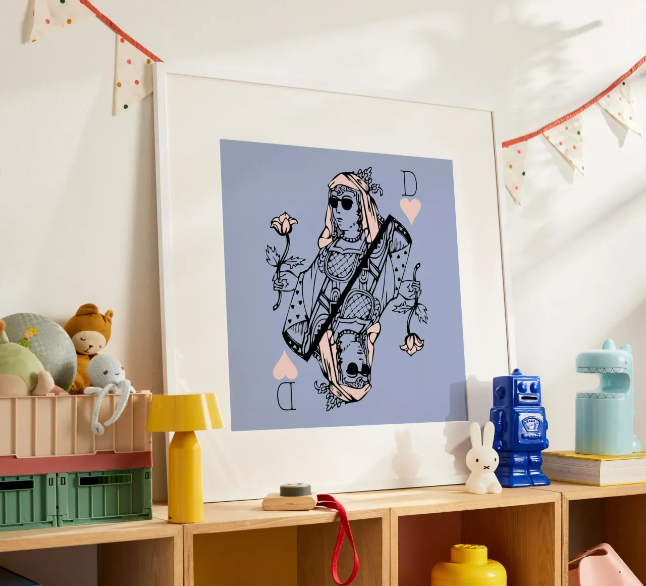 Reine de cœur poster da P'tit Vélo