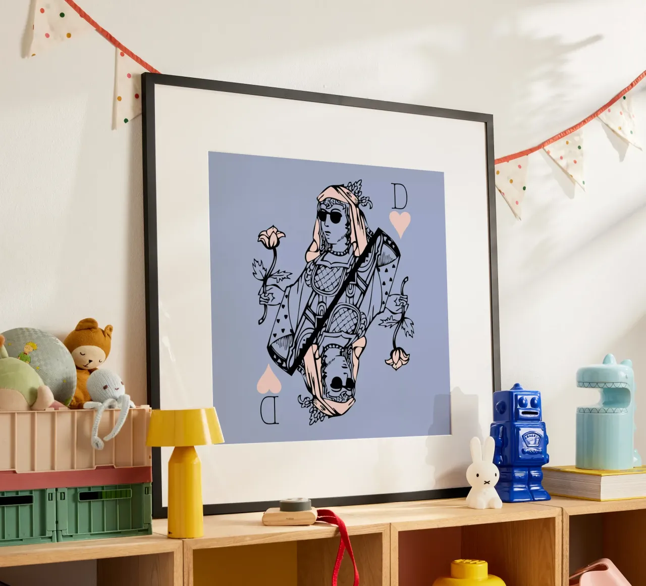 Reine de cœur poster da P'tit Vélo