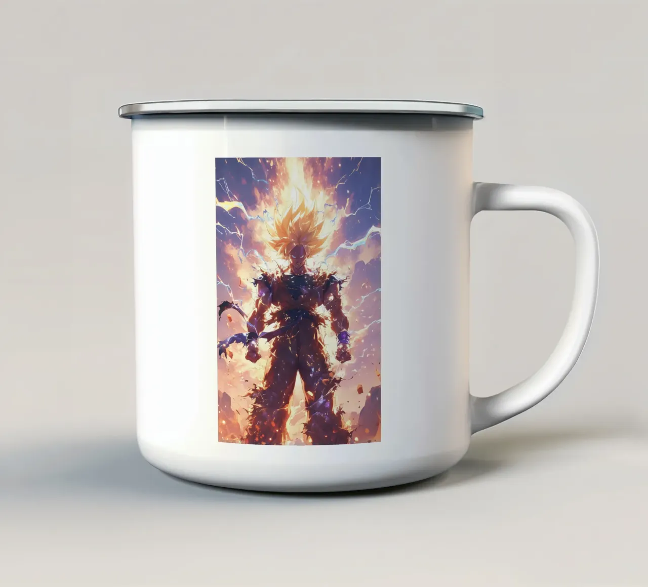 Gohan Dragon Ball Z tazza in smalto da CreativeStudio