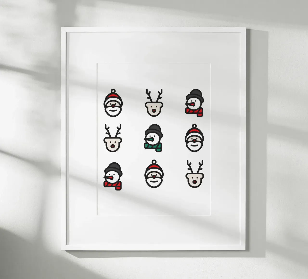 Christmas Time poster con telaio in alluminio da Dreamer10