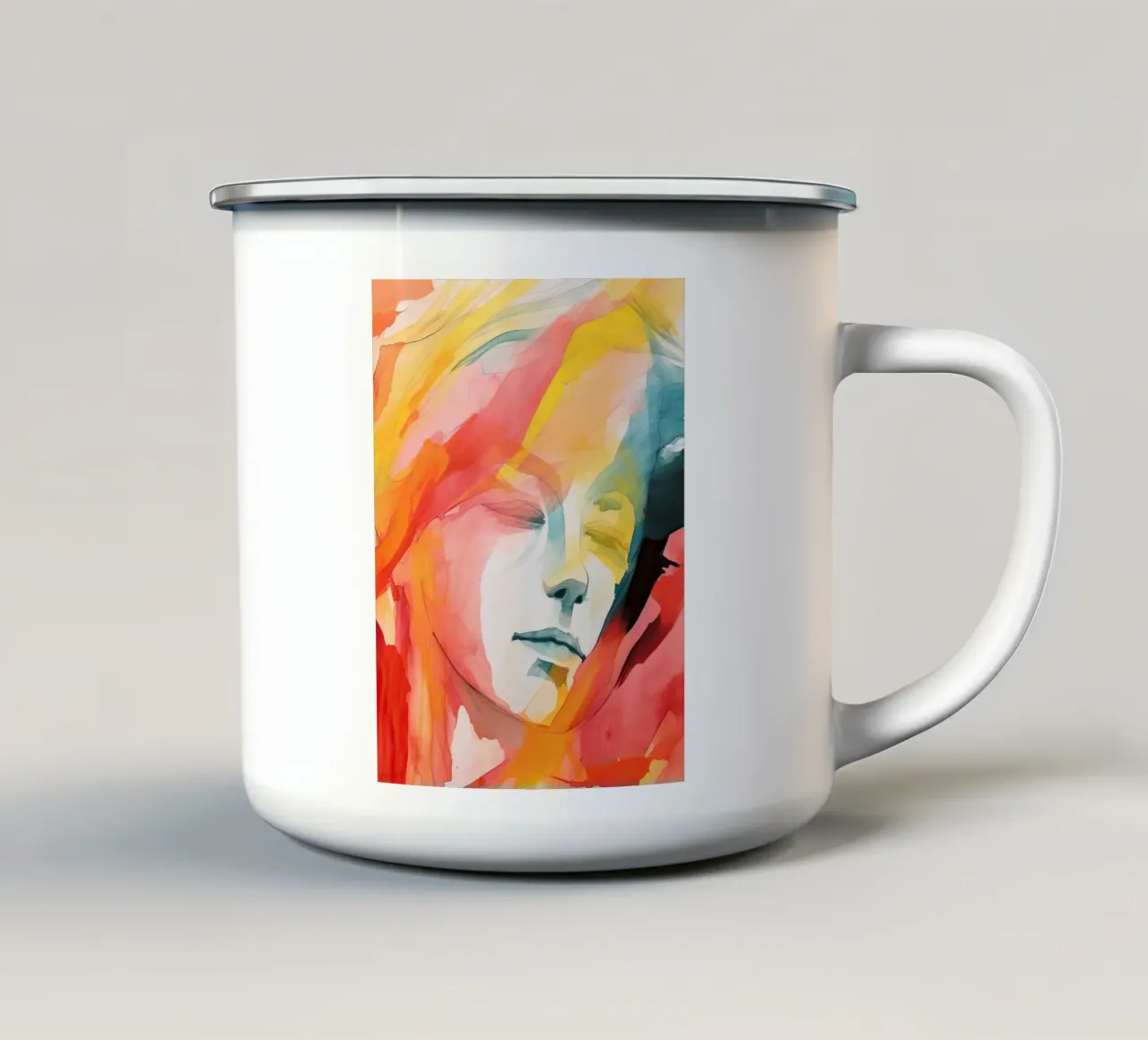 Sogni colorati tazza in smalto da DaarbyN