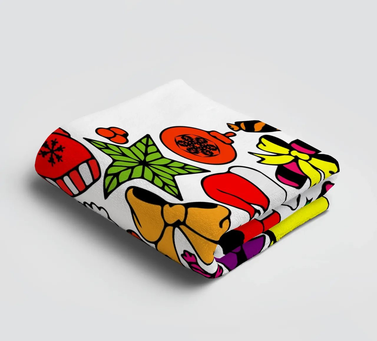 albero di natale art design asciugamano da bagno da onefeelshop