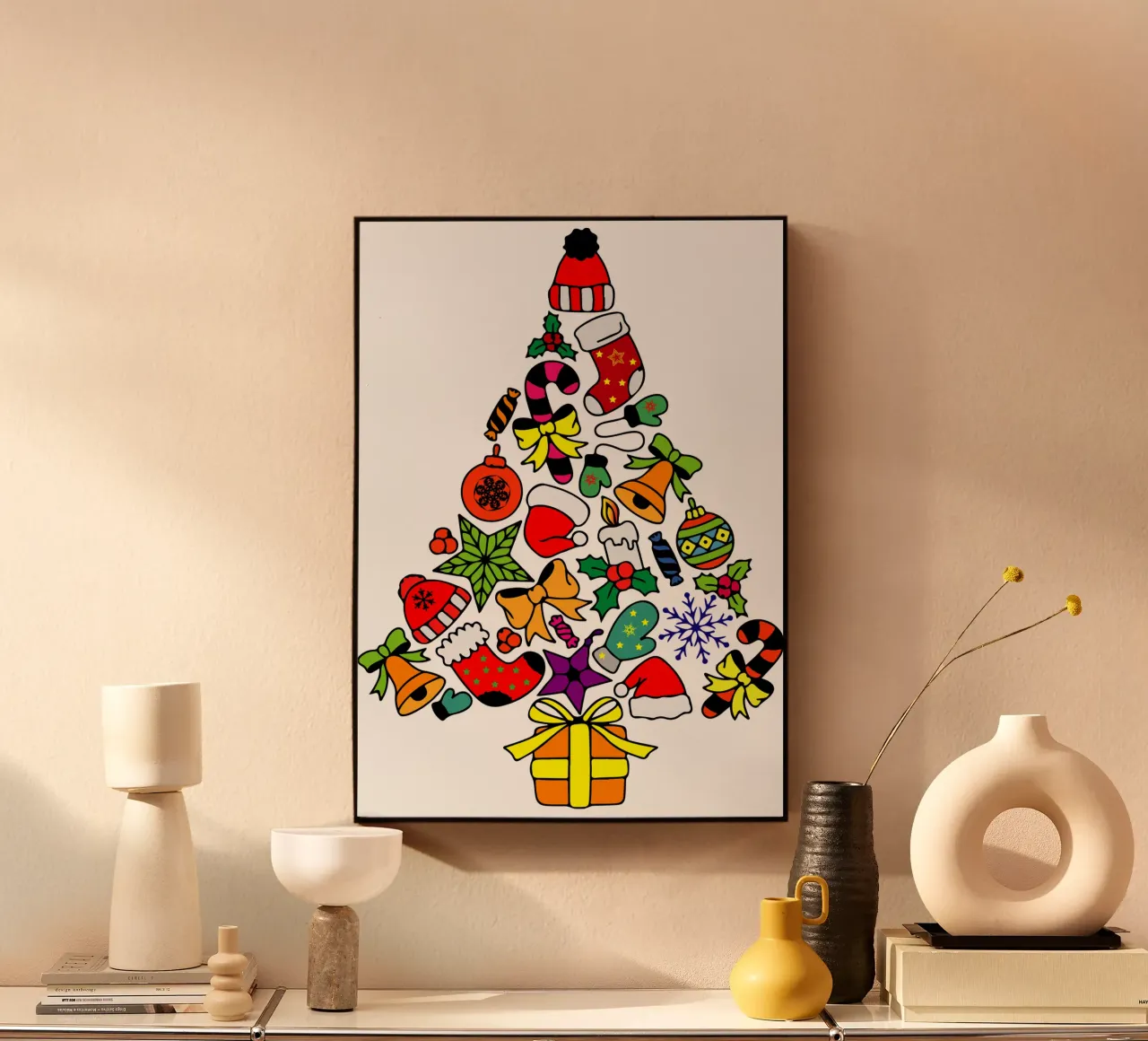 albero di natale art design plexiglass da onefeelshop