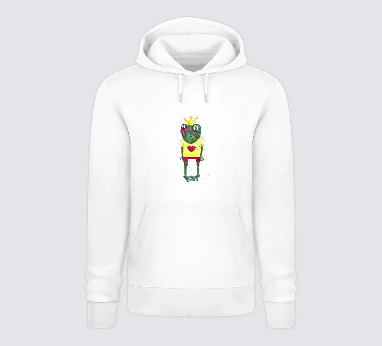 Rana divertente felpa con cappuccio da Illustration Raissa Oltmanns