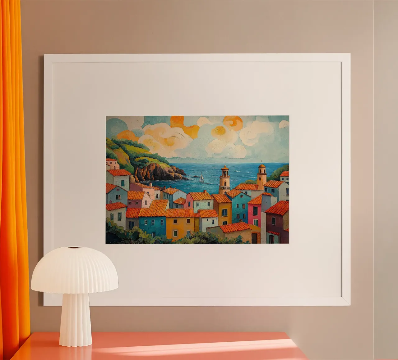 Matisse ispira poster con telaio in plastica da Nikis Art Studio