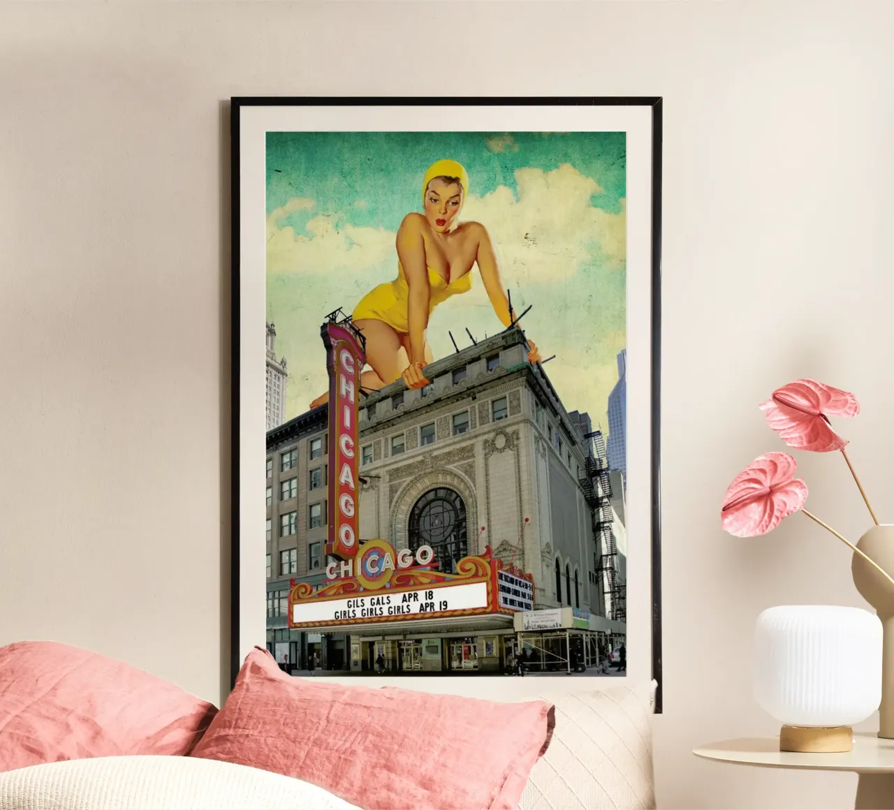 Chicago Pinup hahnemühle by Jason Brueck