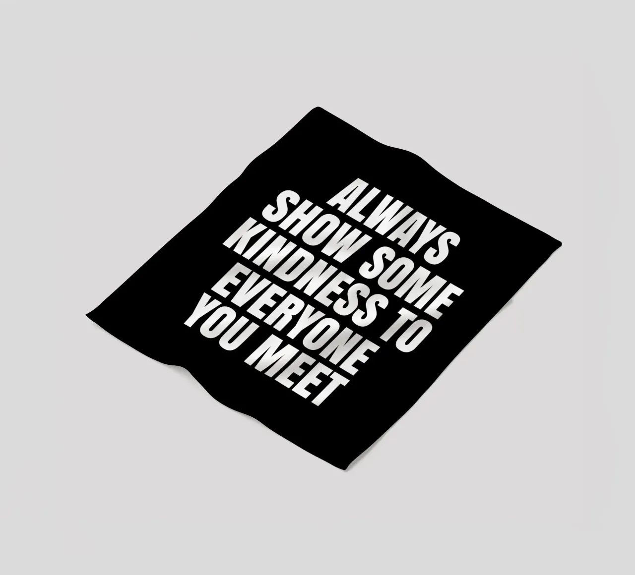 Always show some kindness to everyone you meet coperta in pile da happieeagle