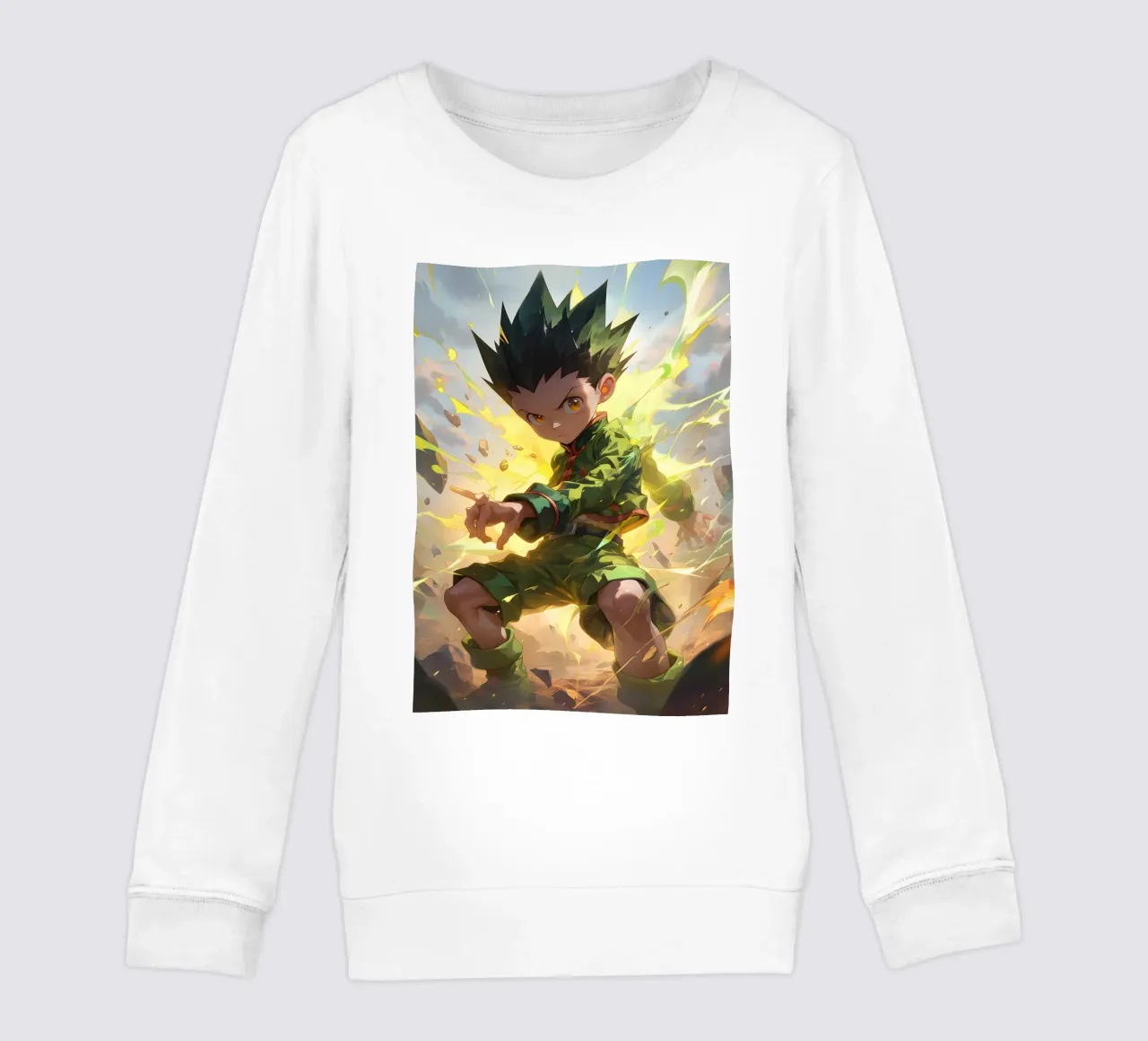Gon Freecss hunter x hunter felpa bambino da CreativeStudio