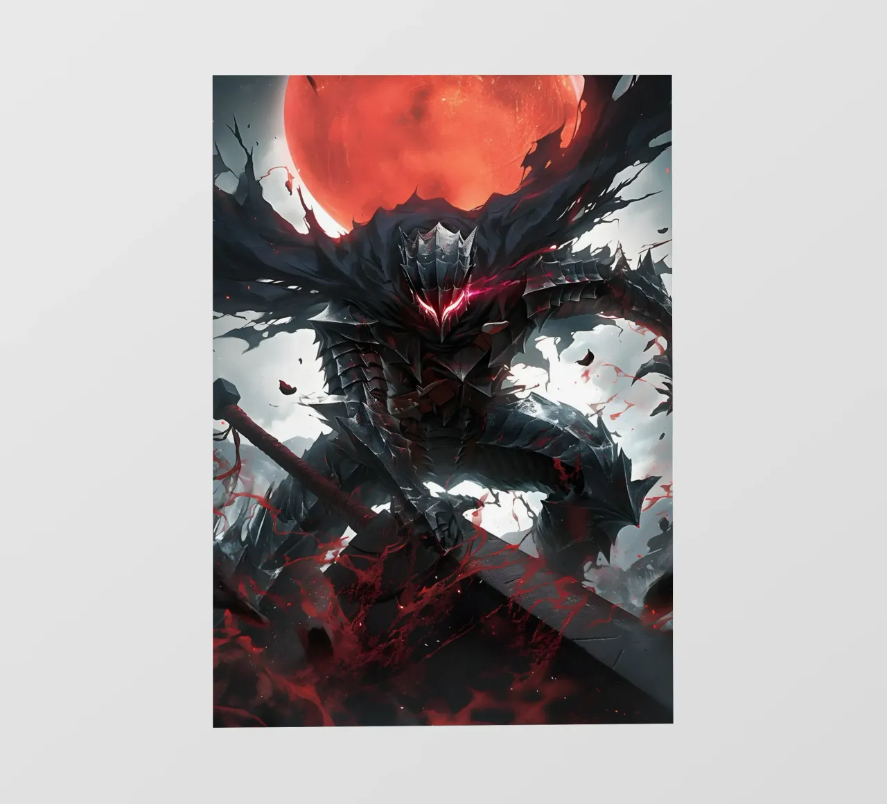 Guts berserk pellicola backlit da CreativeStudio