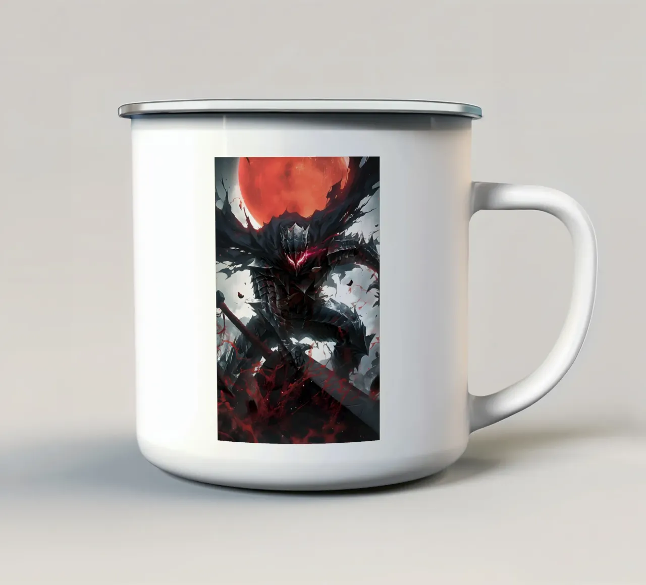 Guts berserk tazza in smalto da CreativeStudio