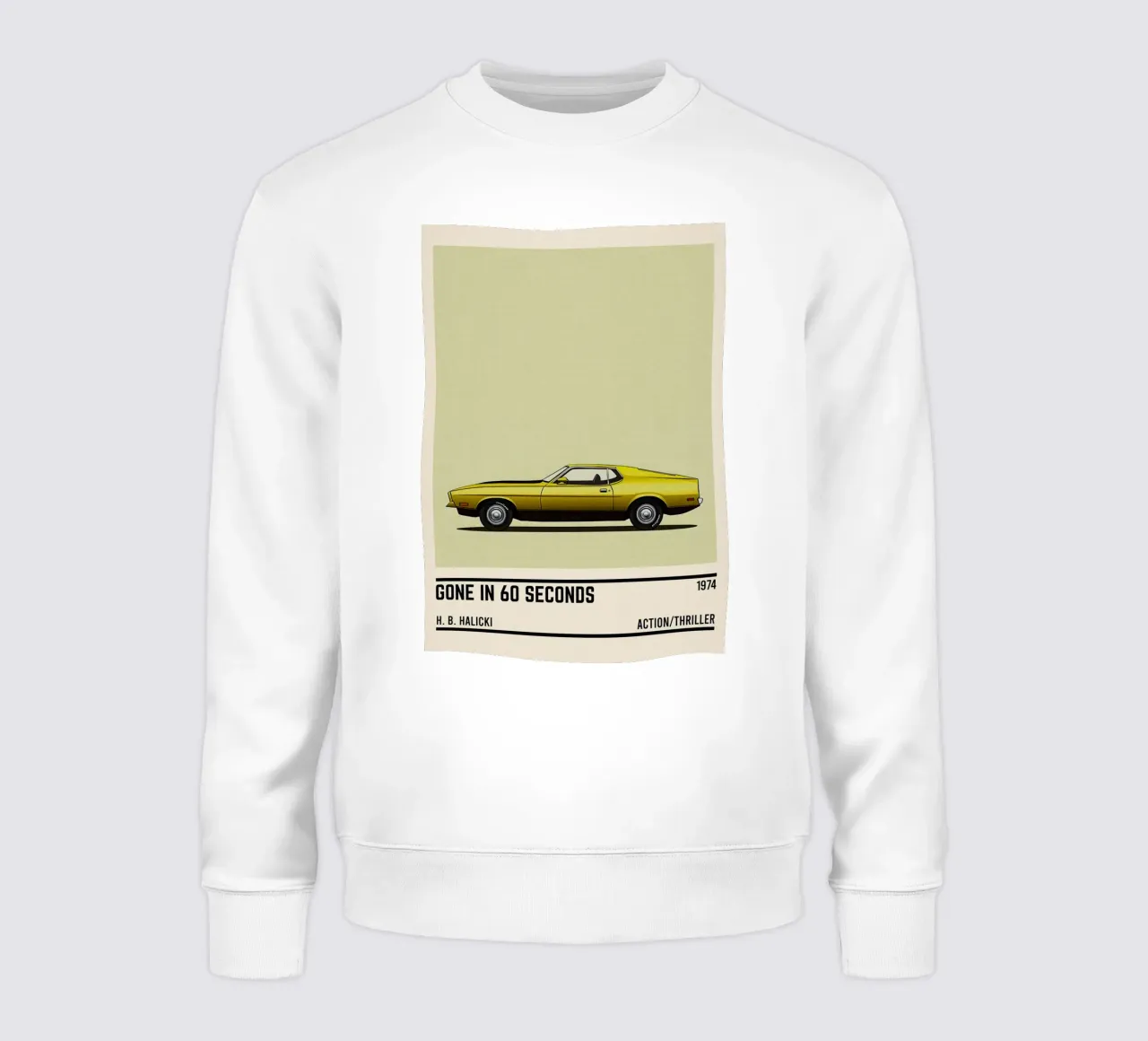 Gone in 60 Seconds (1974) car felpa da TheArtstudio