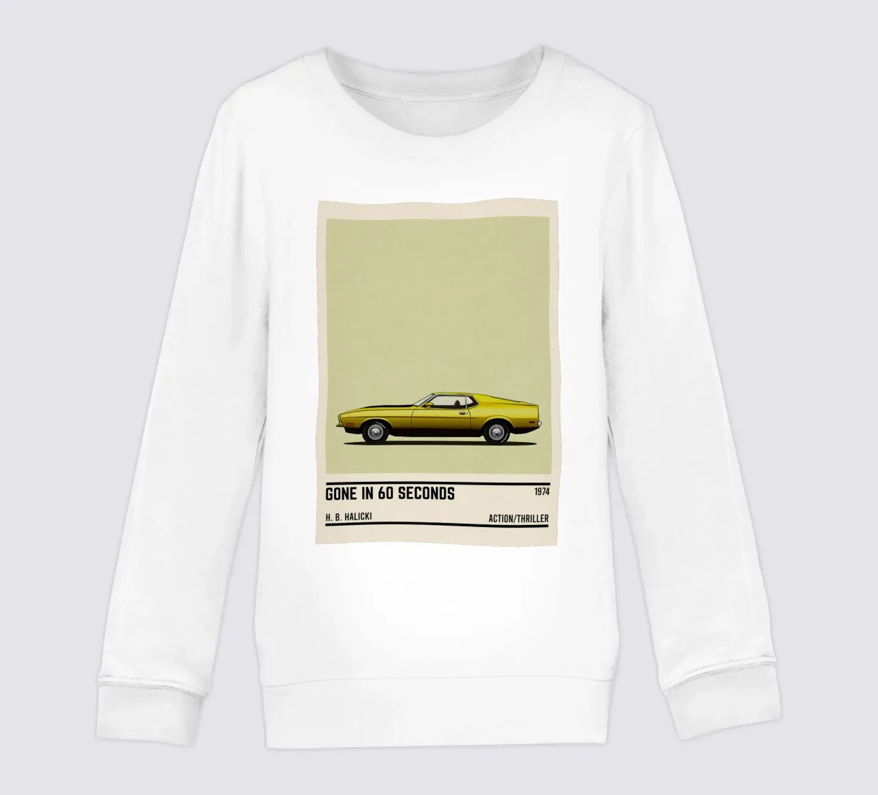 Gone in 60 Seconds (1974) car felpa bambino da TheArtstudio