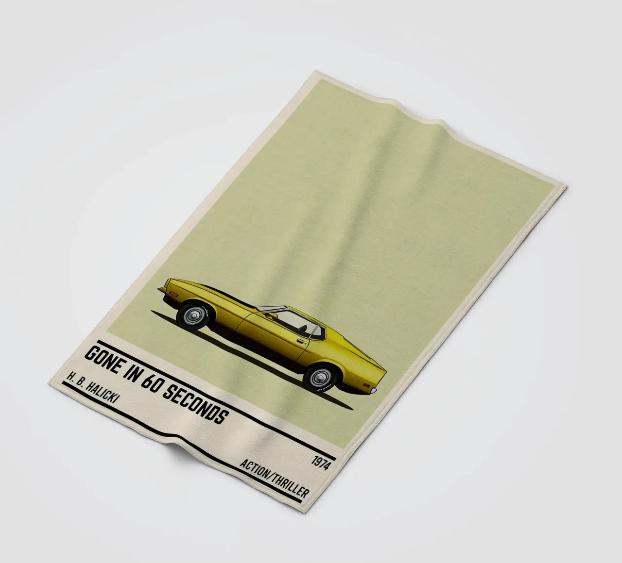 Gone in 60 Seconds (1974) car coperta in pile da TheArtstudio